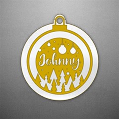 Personalized Xmas ball Ornaments - Acrylic Ornament