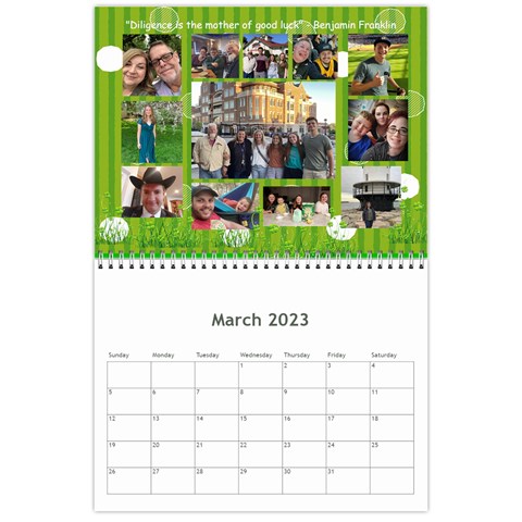 Christmas 2022 Calendar By Debbie Mar 2023