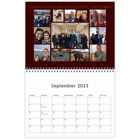 Christmas 2022 Calendar By Debbie Sep 2023
