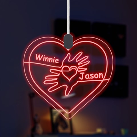 Personalized Heart By Oneson Front