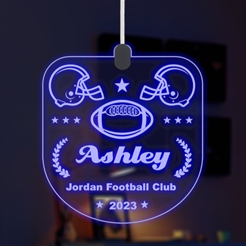 Personalized Football Club Name By Joe Front