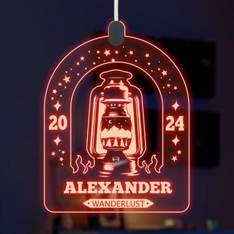 Personalized Name Star Night Camping Light Moon By Wanni Front