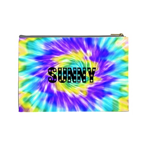 Personalized Tie Dye Name 1 Cosmetic Bag By Anita Back