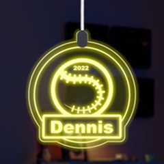 Personalized Sport Theme Tennis - LED Acrylic Ornament