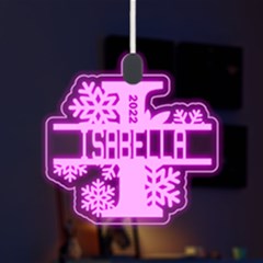 Personalized Alphabet I Name - LED Acrylic Ornament