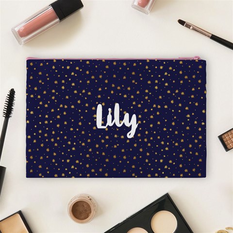Personalized Pattern Seamless Gold Stars By Wanni Back