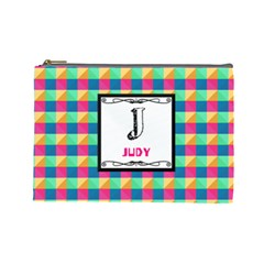 Personalized  Name Classic Colorful (7 styles) - Cosmetic Bag (Large)