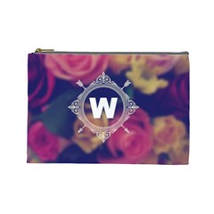 Personalized  Name Rose (7 styles) - Cosmetic Bag (Large)