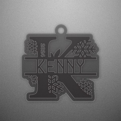 Personalized Alphabet K Name By Joe Front