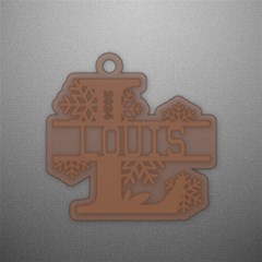 Personalized Alphabet L Name - Acrylic Ornament