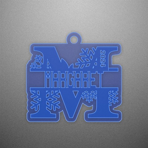 Personalized Alphabet M Name By Joe Front