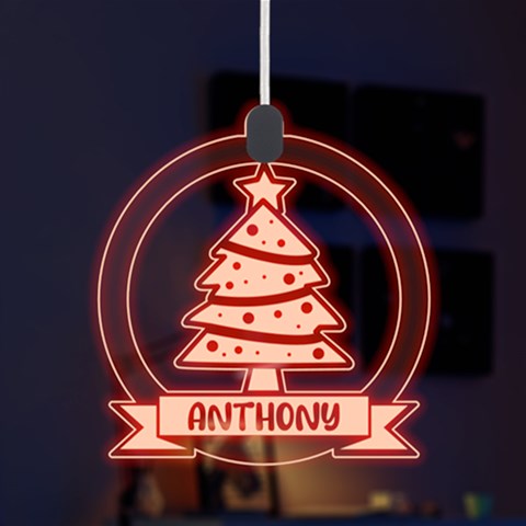 Personalized Christmas Tree By Oneson Front