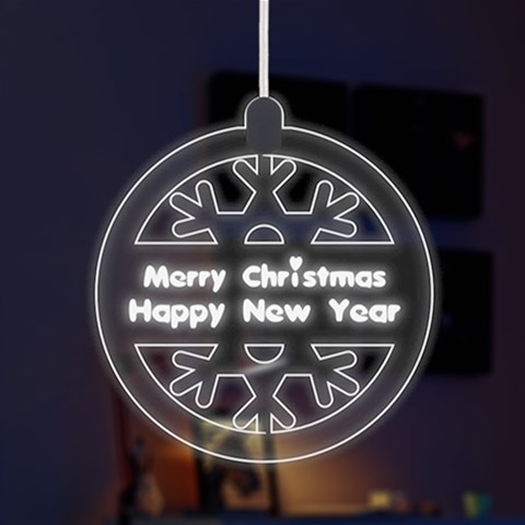 Personalized Snowflake By Oneson Front