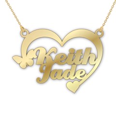 Personalized Name Love Butterfly