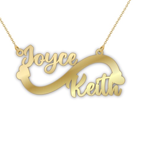 Personalized Couple Love Name By Joe Front