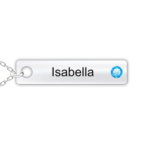 Personalized Name Simple Birthstone By Wanni Front