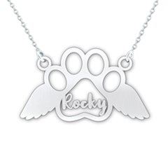 Personalized Name Pet Footprint