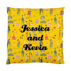 Personalized Couple Lover Name - Standard Cushion Case (Two Sides)