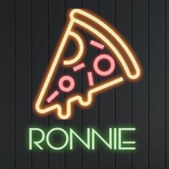 Personalized Pizza Name - Neon Signs and Lights