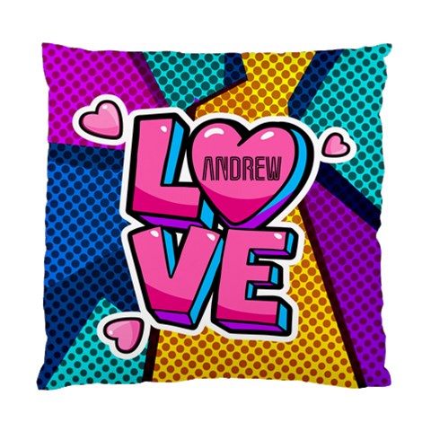 Personalized Love Cushion By Anita Front