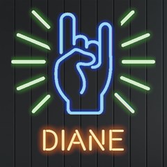 Personalized Hand Rock  - Neon Signs and Lights
