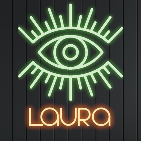 Personalized Eye Shine Name By Joe Front