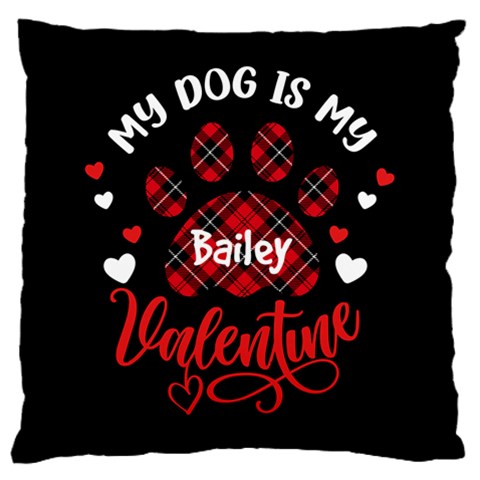 Personalized My Dog Is My Valentine By Anita Front