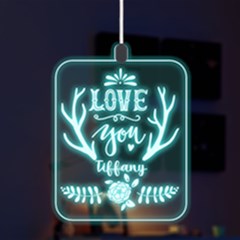 Love You - LED Acrylic Ornament
