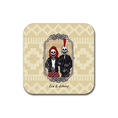 Love Forever - Rubber Coaster (Square)