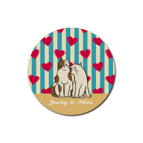Couple Cat By Oneson Front