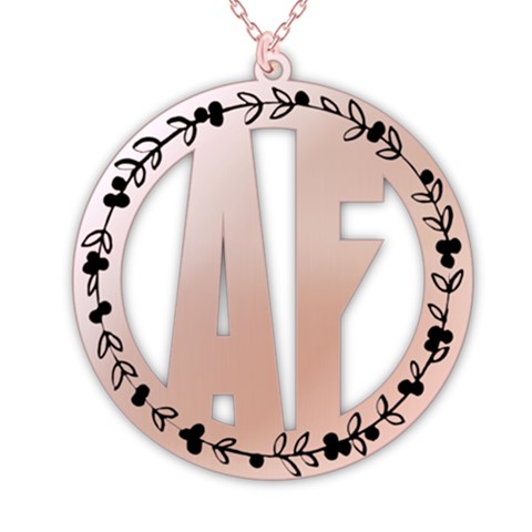 Personalized Double Initial By Oneson Front