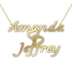 Personalized Couple Heart Name