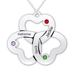 Personalized 3 Hearts