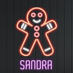 Personalized Xmas Gingerbread Man Name - Neon Signs and Lights