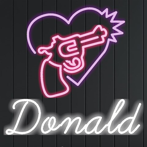 Personalized Gun Heart Name By Joe Front