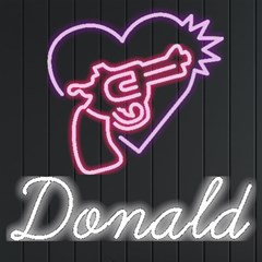 Personalized Gun Heart Name - Neon Signs and Lights