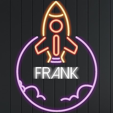 Personalized Rocket Name By Joe Front