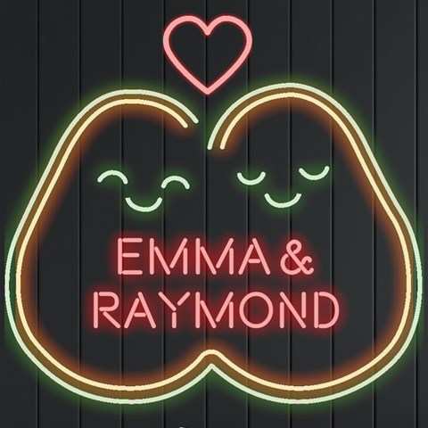 Personalized Avocado Couple Name By Joe Front