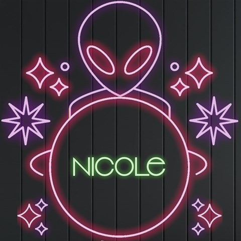 Personalized Alien Name By Joe Front