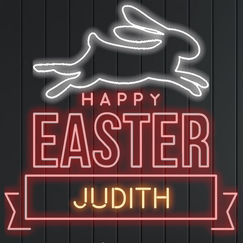 Personalized Easter Rabbit Name By Joe Front
