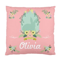 Personalized Easter Rabbit Name - Standard Cushion Case (One Side)