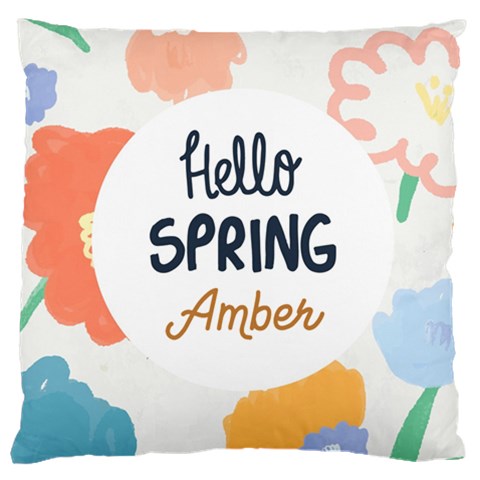 Personalized Spring Floral Pattern Name By Joe Front