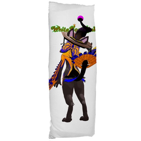 Whitefoxmink Body Pillow By Whitefoxmink Back