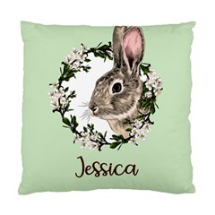 Personalized Easter Rabbit Name - Standard Cushion Case (One Side)