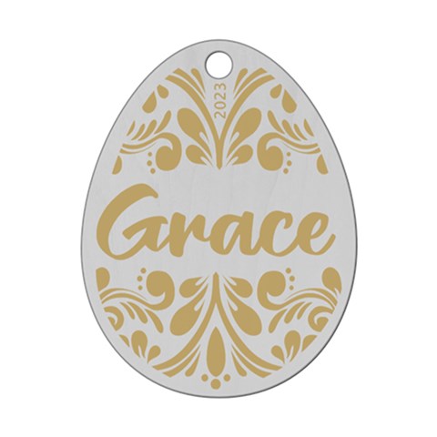 Personalized Name Easter Egg By Wanni Front
