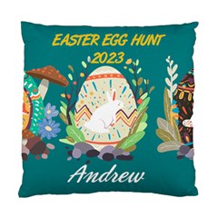 Personalized Easter Hunt Egg Name - Standard Cushion Case (One Side)
