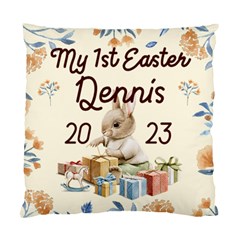 Personalized Easter Rabbit Bunny Name - Standard Cushion Case (One Side)
