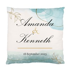 Personalized Wedding Name - Standard Cushion Case (One Side)