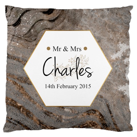 Personalized Marble Frame Wedding Family Name By Joe Front