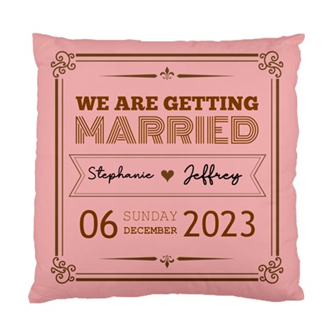 Personalized Wedding Name By Joe Front
